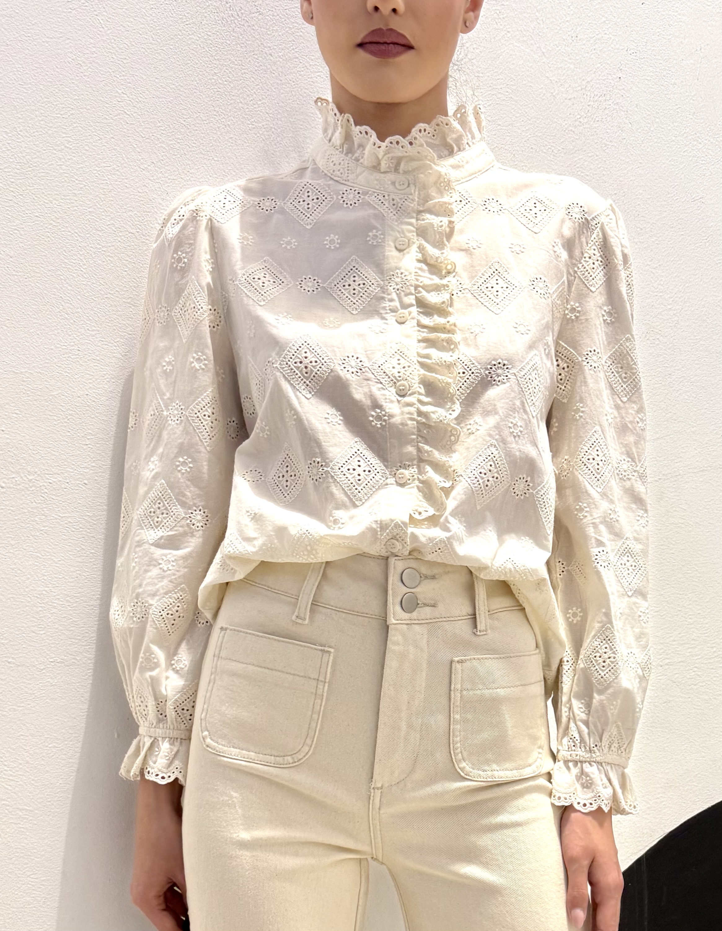 CAMISA BOHO BEIGE