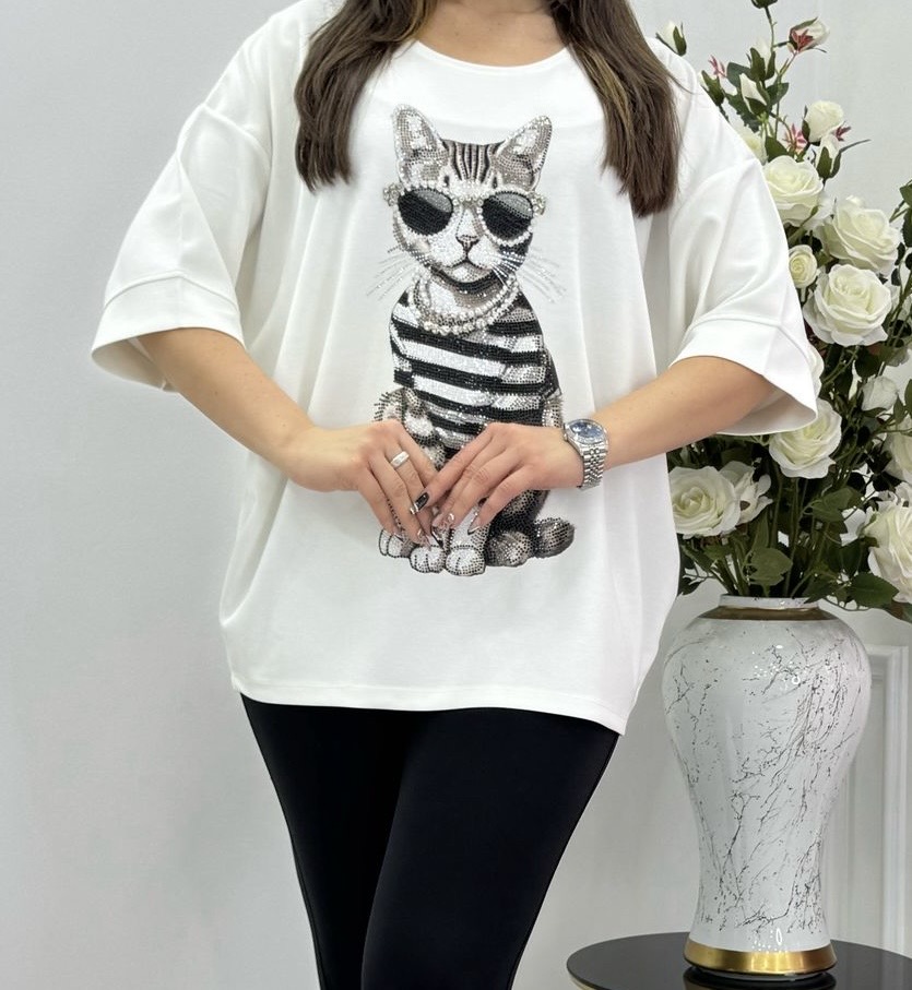 CAMISETA GATO